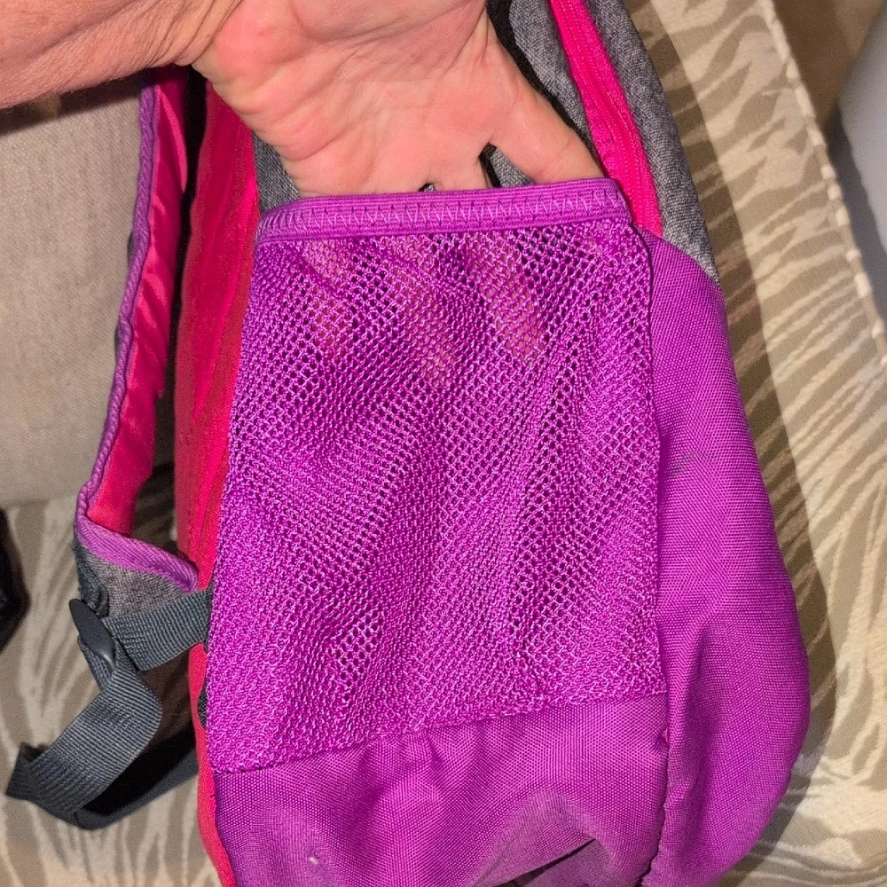 Adidas Charcoal and Magenta Backpack - Picture 7 of 16